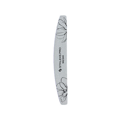 STALEKS - Minerální pilník na nehty Expert 40 180/240 (Crescent Mineral Nail File) 25 ks