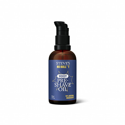 Steve's - Stevův olej před holením Santalové dřevo (Pre-Shave Oil) 50 ml