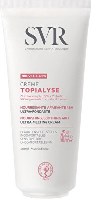 SVR - Vyživující a zklidňující krém pro citlivou a suchou pokožku Topialyse (Ultra-Melting Cream) 200 ml