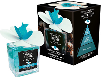 Sweet Home Collection - Aroma difuzér Cotton and Flax 150 ml
