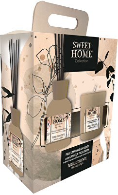 Sweet Home Collection - Dárková sada aroma difuzéru se svíčkou Oriental Lands