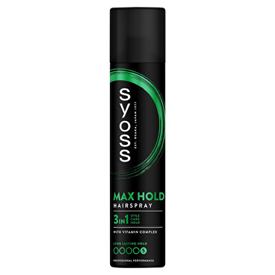 Syoss - Lak na vlasy pro silnou fixaci Max Hold Hairspray 300 ml