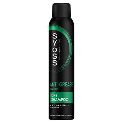 Syoss - Suchý šampon pro rychle se mastící vlasy Anti Grease Dry Shampoo 200 ml