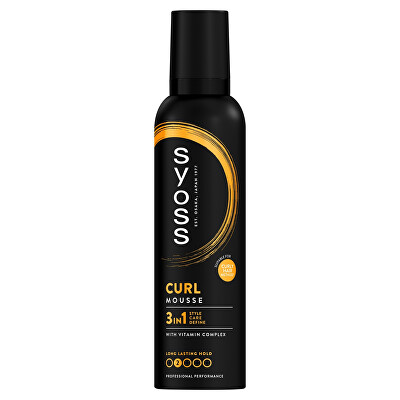 Syoss - Tužidlo pro kudrnaté a vlnité vlasy Curl Mousse 250 ml