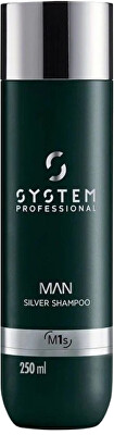 System Professional - Fialový šampon pro muže Man (Silver Shampoo) 250 ml