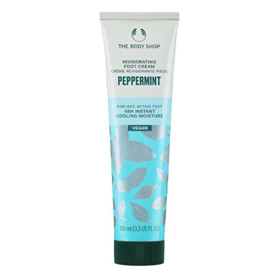 The Body Shop - Chladivý krém na nohy Peppermint (Invigorating Foot Cream) 100 ml