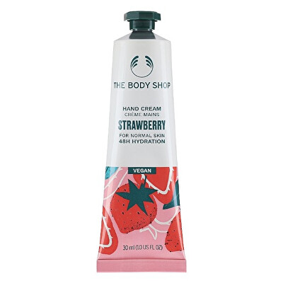 The Body Shop - Krém na ruce pro normální pokožku Strawberry (Hand Cream) 30 ml