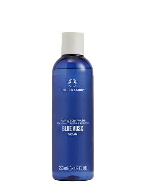 The Body Shop - Mýdlo na tělo a vlasy Blue Musk Hair & Body Wash 250 ml