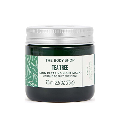 The Body Shop - Noční čisticí maska pro problematickou a citlivou pleť Tea Tree (Skin Clearing Night Mask) 75 ml