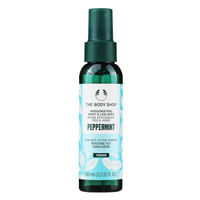The Body Shop - Povzbuzující sprej na nohy Peppermint (Invigorating Foot & Leg Mist) 100 ml