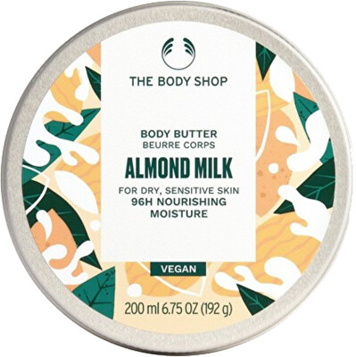 The Body Shop - Tělové máslo pro suchou a citlivou pokožku Almond Milk (Body Butter) 200 ml