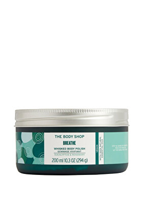 The Body Shop - 2. JAKOST -  Tělový peeling Breathe Eucalyptus & Rosemary (Whisked Body Polish) 200 ml