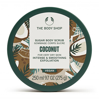 The Body Shop - Tělový peeling pro velmi suchou pokožku Coconut (Body Scrub) 250 ml