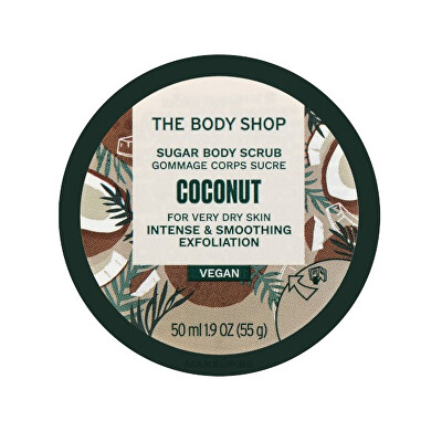 The Body Shop - Tělový peeling pro velmi suchou pokožku Coconut (Body Scrub) 50 ml