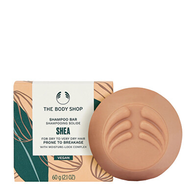 The Body Shop - Tuhý šampon pro suché a poškozené vlasy Shea (Shampoo Bar) 60 g