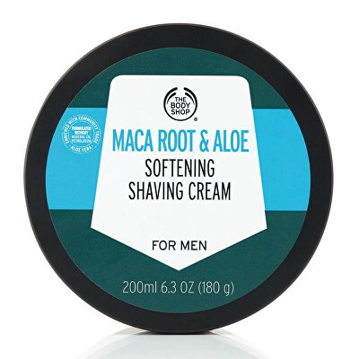 The Body Shop - Zjemňující krém na holení Maca Root & Aloe (Shaving Cream) 200 ml