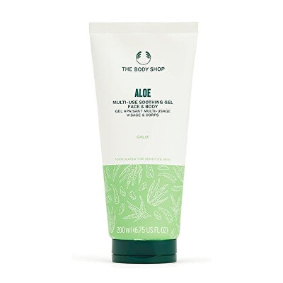 The Body Shop - Zklidňující gel na obličej a tělo Aloe (Multi-Use Soothing Gel Face & Body) 200 ml