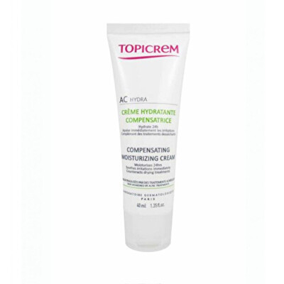 Topicrem - Hydratační krém pro mastnou a aknózní pleť AC Hydra (Compensating Moisturizing Cream) 40 ml