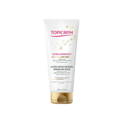 Topicrem - Intenzivně hydratační tělové mléko se třpytkami (Ultra-Moisturizing Sparkling Body) 200 ml