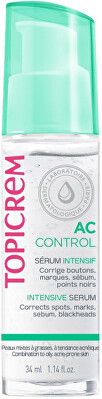 Topicrem - Intenzivní noční sérum pro smíšenou až mastnou pleť AC Control (Intensive Serum) 34 ml