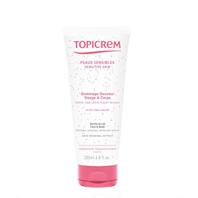 Topicrem - Jemný tělový peeling pro citlivou pokožku (Gentle Scrub) 200 ml