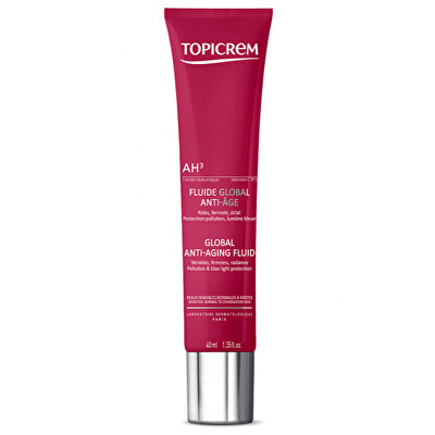 Topicrem - Pleťový fluid proti vráskám AH3 (Global Anti-Aging Fluid) 40 ml