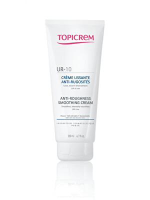 Topicrem - Tělový krém na hrubou a suchou pokožku UR10 (Anti Roughness Smoothing Cream) 200 ml