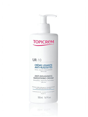 Topicrem - Tělový krém na hrubou a suchou pokožku UR10 (Anti Roughness Smoothing Cream) 500 ml
