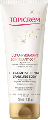 Topicrem - Hydratační tělový krém se třpytivým efektem Ultra Hydratant (Ultra Moisturizing Sparkling Body) 75 ml