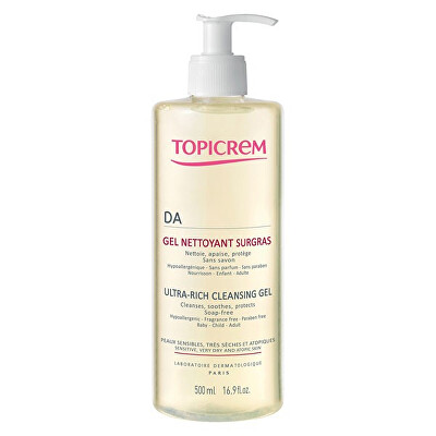Topicrem - Ultra výživný mycí gel AD (Ultra-Rich Cleansing Gel) 500 ml