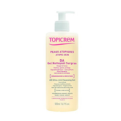 Topicrem - Ultra výživný mycí gel AD (Ultra-Rich Cleansing Gel) 500 ml