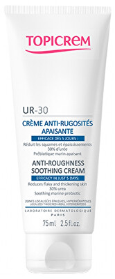 Topicrem - Zklidňující krém proti zrohovatělé pokožce UR30 (Anti-Roughness Soothing Cream) 75 ml