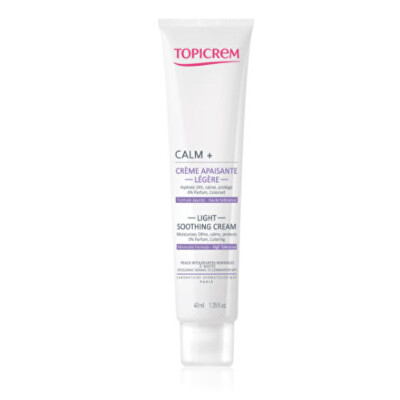 Topicrem - Zklidňující krém pro normální až smíšenou pleť CALM + (Light Soothing Cream) 40 ml