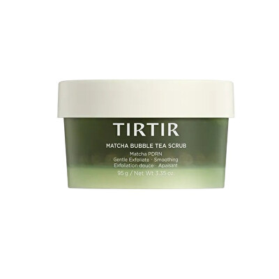 TIRTIR - Pleťový peeling Matcha Bubble Tea Scrub 95 g