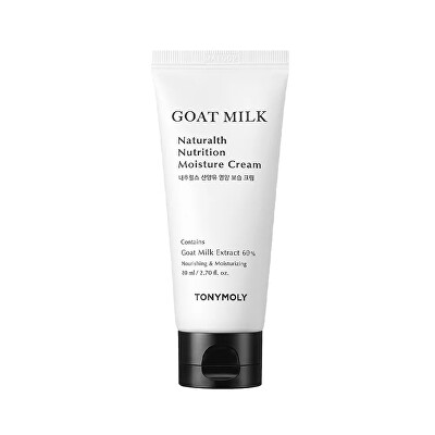 Tony Moly - Hydratační krém pro suchou a citlivou pleť Goat Milk Naturalth Nutrition (Moisture Cream) 80 ml