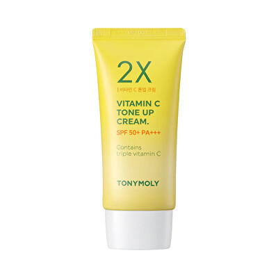 Tony Moly - Rozjasňující pleťový krém SPF 50+ 2X Vitamin C (Tone Up Cream) 50 ml