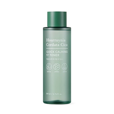 Tony Moly - Zklidňující pleťové tonikum Houttuynia Cordata Cica (Quick Calming 97 Toner) 200 ml