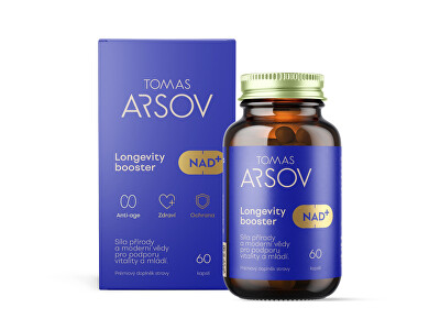 Tomas Arsov - Longevity booster NAD+ doplněk stravy 60 kapslí