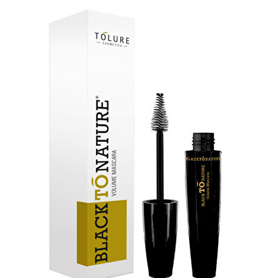 Tolure Cosmetics - Řasenka pro větší objem řas BLACKTONATURE Volume Mascara 10 ml