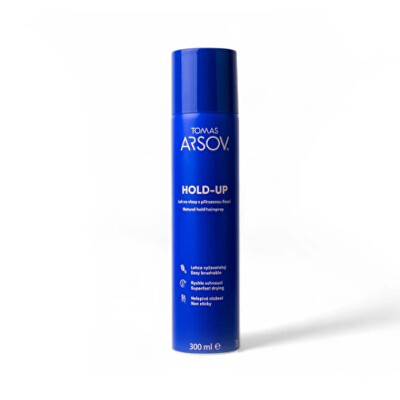 Tomas Arsov - Lak na vlasy s přirozenou fixací HOLD-UP (Natural Hold Hairspray) 300 ml