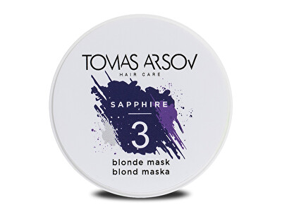 Tomas Arsov - Maska potlačují žluté a zlatavé tóny vlasů Sapphire (Blonde Mask) 100 ml