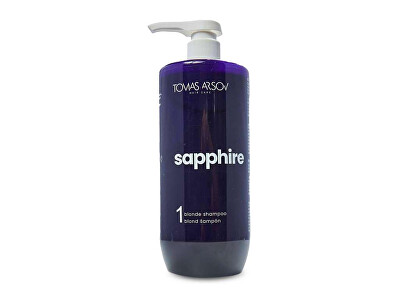 Tomas Arsov - Šampon pro blond, odbarvené a melírované vlasy Sapphire (Blonde Shampoo) 1000 ml