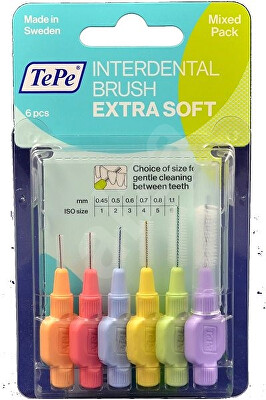 TePe - Mezizubní kartáčky Start MIX Extra Soft 6 ks