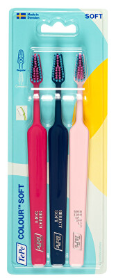 TePe - Zubní kartáčky Colour Select Soft 3 ks