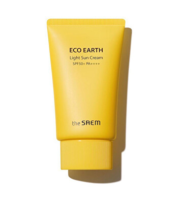The Saem - Lehký opalovací krém SPF 50+ Eco Earth (Light Sun Cream) 50 g
