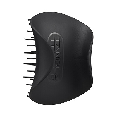 Tangle Teezer - Masážní exfoliační kartáč na pokožku hlavy Scalp Brush Black