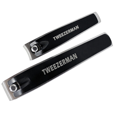 Tweezerman - Sada 2 štipek na nehty na rukách a nohách (Stainless Steel Nail Clipper Set)