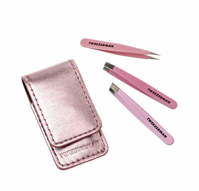 Tweezerman - Mini cestovní sada pinzet Micro Mini Tweezer Set