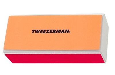 Tweezerman - Pilník a leštička na nehty 4 v 1 Neon Hot 4-IN-1