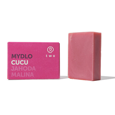 two cosmetics - Tuhé mýdlo s bambuckým máslem CUCU 100 g